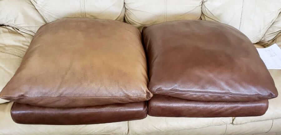 Light sofa scratch repair and restoration
