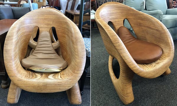 Wooden chair seat seam separation repair